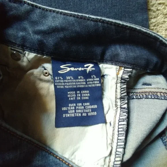 EUC Seven7 High Rise Legging Jeans - Picture 7 of 8